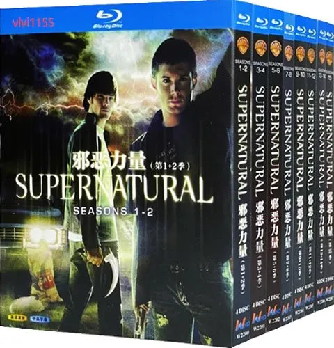 Supernatural Series 1-15 (30-Disc Blu-ray Box Set 2005-2020)