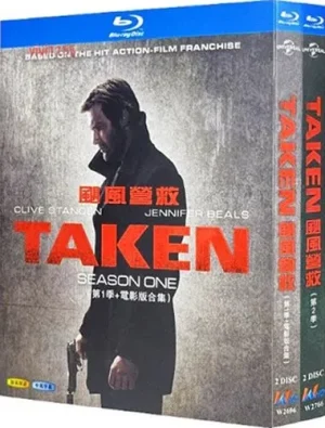 Taken Series 1-2 (4-Disc Blu-ray Box Set 2017-2018)