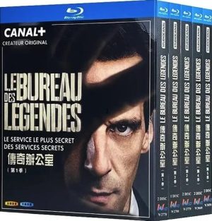 The Bureau of Legends Series 1-5 (9-Disc Blu-ray Box Set 2015-2020)