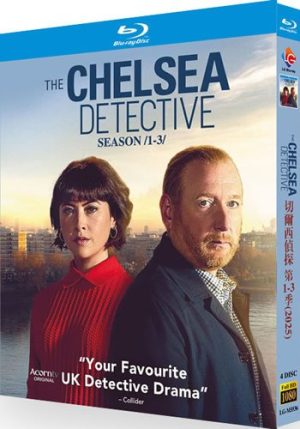 The Chelsea Detective Series 1-3 (4-Disc Blu-ray Box Set 2022-2025)