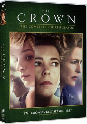 The Crown Complete Series 4 DVD Wholesale (4-Disc 2020)