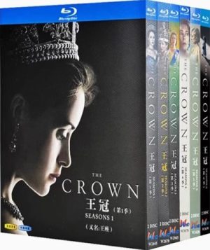 The Crown Series 1-6 (12-Disc Blu-ray Box Set 2016-2023)