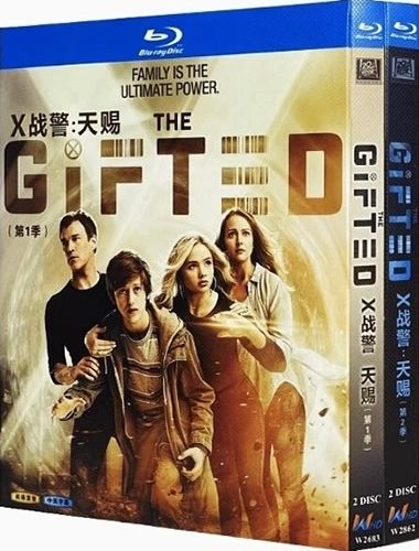 The Gifted Series 1-2 (4-Disc Blu-ray Box Set 2017-2019)