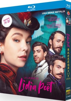 The Law According to Lidia Poet Series 1-2 (3-Disc Blu-ray Box Set 2023-2024)