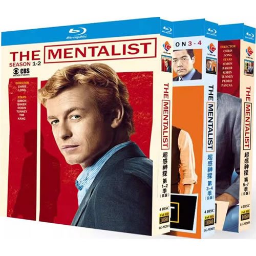 The Mentalist Series 1-7 (12-Disc Blu-ray Box Set 2008-2015)