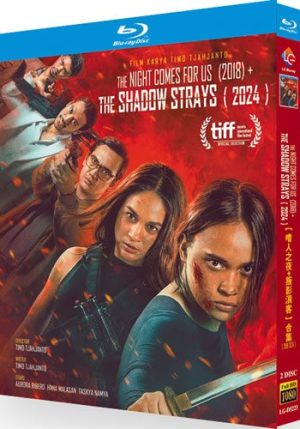 The Night Comes for Us & The Shadow Strays Movie (2-Disc Blu-ray 2018-2024)