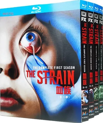 The Strain Series 1-4 (8-Disc Blu-ray Box Set 2014-2017)