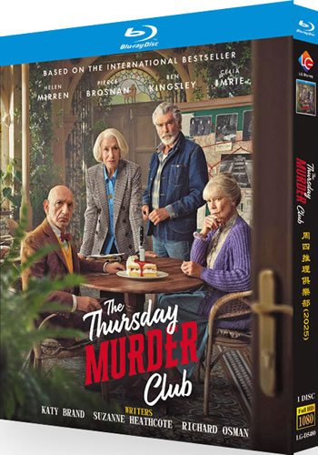 The Thursday Murder Club Movie (1-Disc Blu-ray 2025)