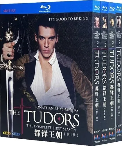 The Tudors Series 1-4 (8-Disc Blu-ray Box Set 2007-2010)