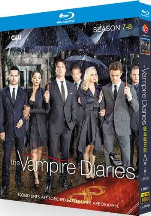 The Vampire Diaries Series 7-8 (4-Disc Blu-ray 2015-2016)
