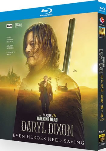 The Walking Dead Daryl Dixon Series 2 (2-Disc Blu-ray 2024)