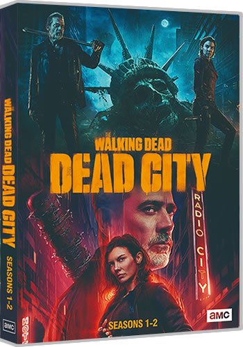 The Walking Dead Dead City Season 1-2 (4-Disc DVD 2023-2025)