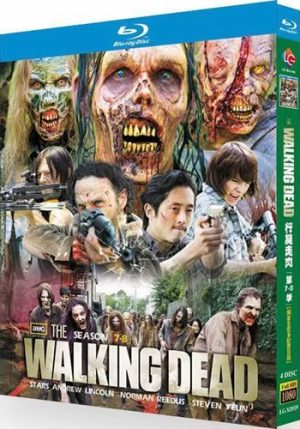 The Walking Dead Series 7-8 (4-Disc Blu-ray Box Set 2016-2018)