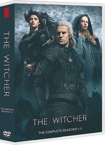 The Witcher Complete Series 1-3 DVD Wholesale (9-Disc 2019-2023)