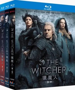 The Witcher Series 1-3 (6-Disc Blu-ray Box Set 2019-2023)