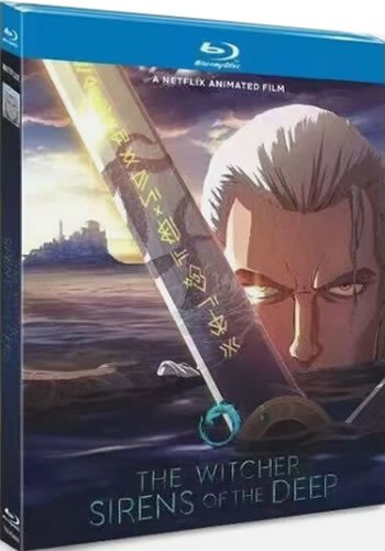 The Witcher: Sirens of the Deep Movie (1-Disc Blu-ray 2025)