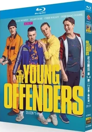 The Young Offenders Series 1-4 (4-Disc Blu-ray Box Set 2018-2024)