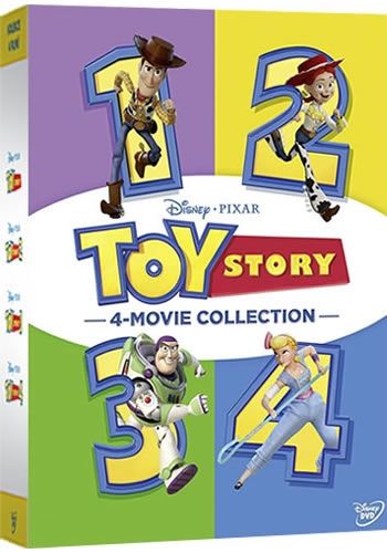 Toy Story 1-4 Movie Collection Wholesale (6-Disc 1995-2019)