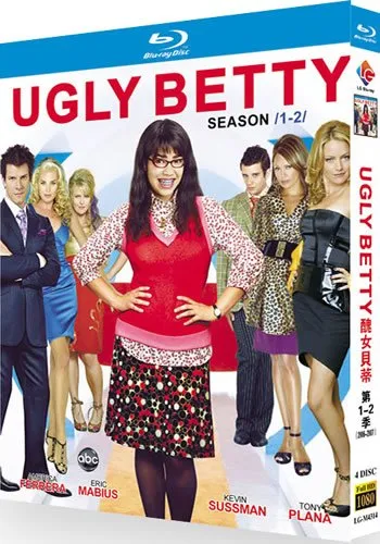 Ugly Betty Series 1-2 (4-Disc Blu-ray Box Set 2006-2008)