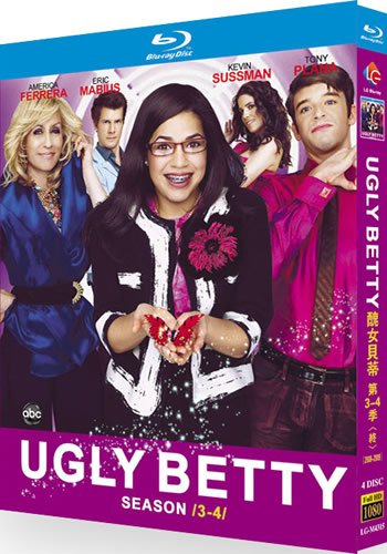 Ugly Betty Series 3-4 (4-Disc Blu-ray Box Set 2008-2010)