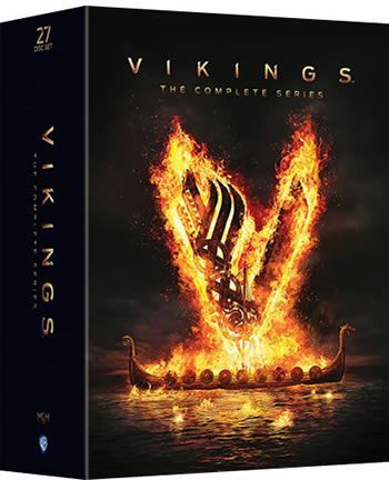 Vikings Complete Series 1-6 DVD Wholesale (27-Disc 2013-2020)