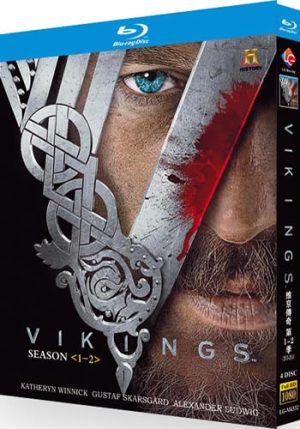 Vikings Series 1-2 (4-Disc Blu-ray Box Set 2013-2014)