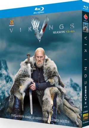Vikings Series 5-6 (4-Disc Blu-ray Box Set 2017-2019)