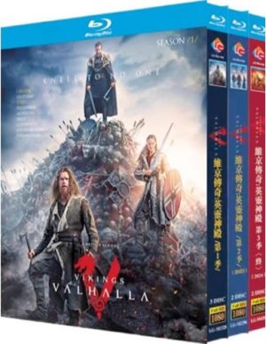 Vikings Valhalla Series 1-3 (7-Disc Blu-ray Box Set 2022-2024)