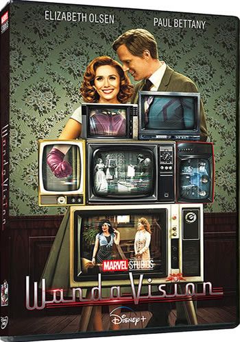 WandaVision Complete Series 1 DVD Wholesale (3-Disc 2021)