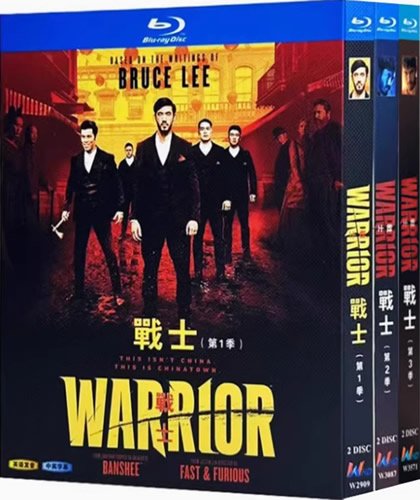 Warrior Series 1-3 (6-Disc Blu-ray Box Set 2019-2023)