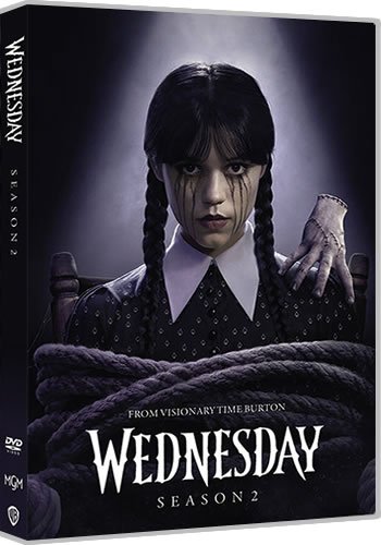 Wednesday Season 2 (3-Disc DVD 2025)