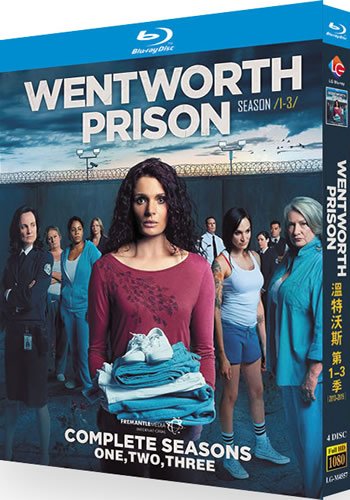 Wentworth Prison Series 1-3 (4-Disc Blu-ray Box Set 2013-2015)