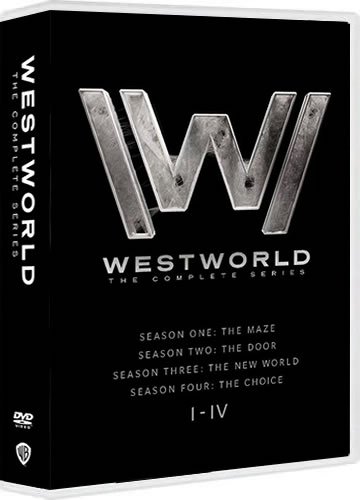 Westworld Series 1-4 (12-Disc DVD Box Set 2016-2022)