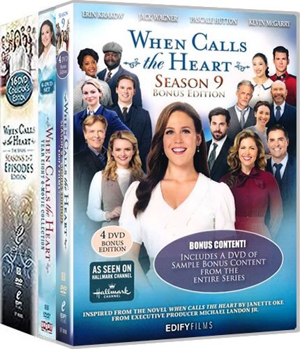 When Calls The Heart Seasons 1-9 DVD Wholesale (23-Disc 2014-2022)
