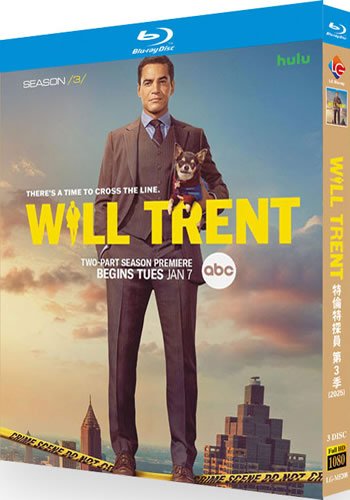 Will Trent Series 3 (3-Disc Blu-ray 2025)