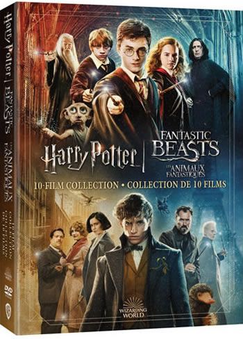 Wizarding World 10 Film Collection Harry Potter and Fantastic Beasts Wholesale (10-Disc 2021)