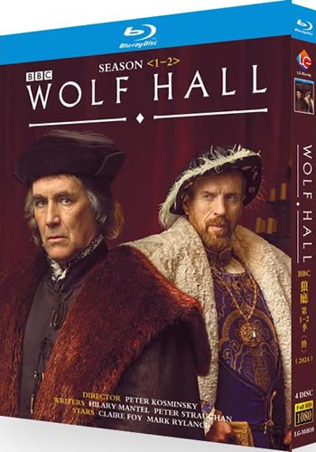 Wolf Hall Series 1-2 (4-Disc Blu-ray Box Set 2015-2024)