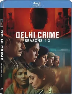 Delhi Crime Series 1-3 (4-Disc Blu-ray Box Set 2019-2025)