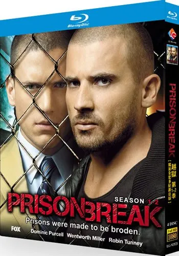 Prison Break Series 1-2 (4-Disc Blu-ray Box Set 2005-2008)