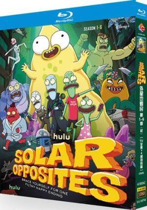 Solar Opposites Series 1-6 (4-Disc Blu-ray Box Set 2020-2025)