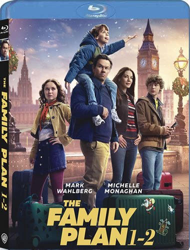 The Family Plan 1-2 Movie (2-Disc Blu-ray 2023-2025)