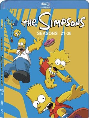 The Simpsons Series 21-36 (8-Disc Blu-ray Box Set 2009-2025)