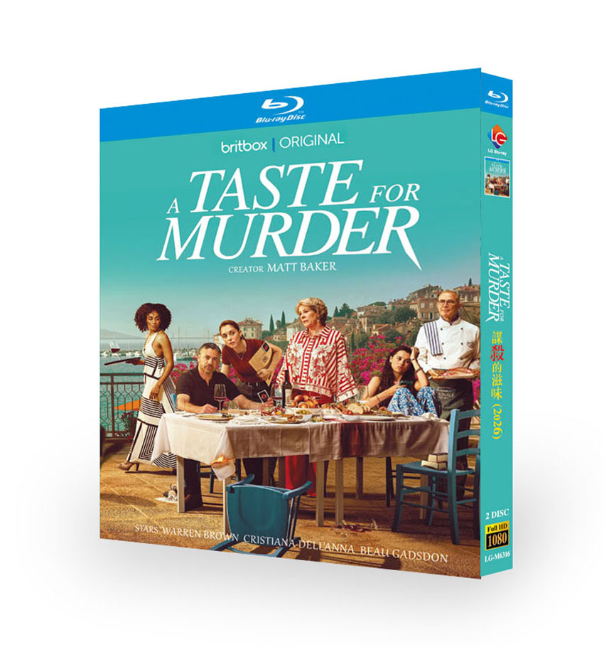 A Taste for Murder (2026) 2-Disc Set Blu-ray