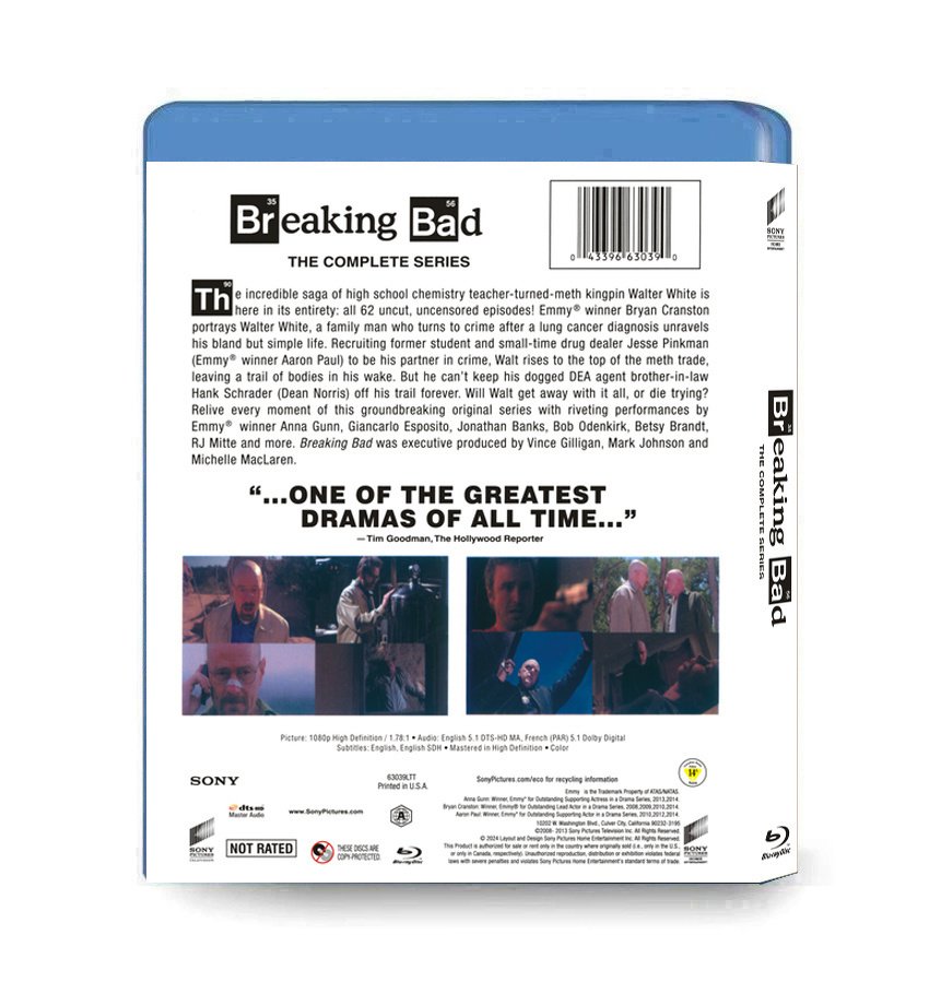 Breaking Bad: The Complete Series (2008-2013) 16-Disc Set Blu-ray - Image 2
