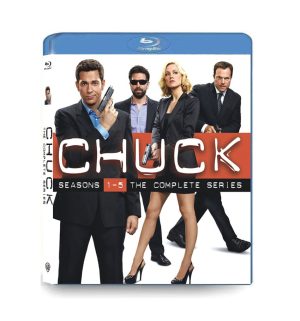 Chuck: The Complete Seasons 1-5 (2007-2012) 5-Disc Set Blu-ray