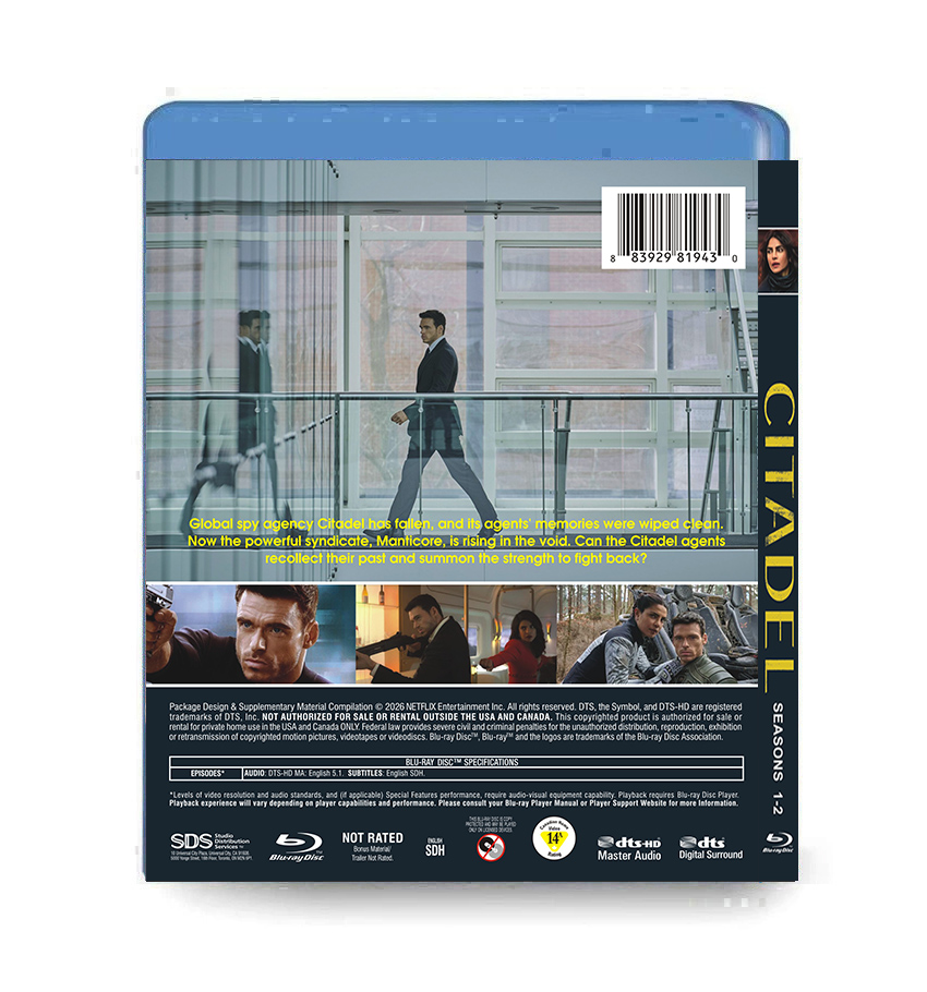 Citadel: Seasons 1-2 (2023-2026) 2-Disc Set Blu-ray - Image 2