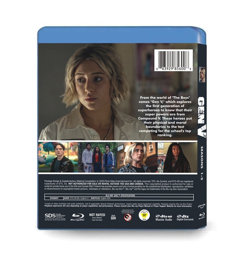 Gen V: Seasons 1-2 (2023-2025) 3-Disc Set Blu-ray - Image 2