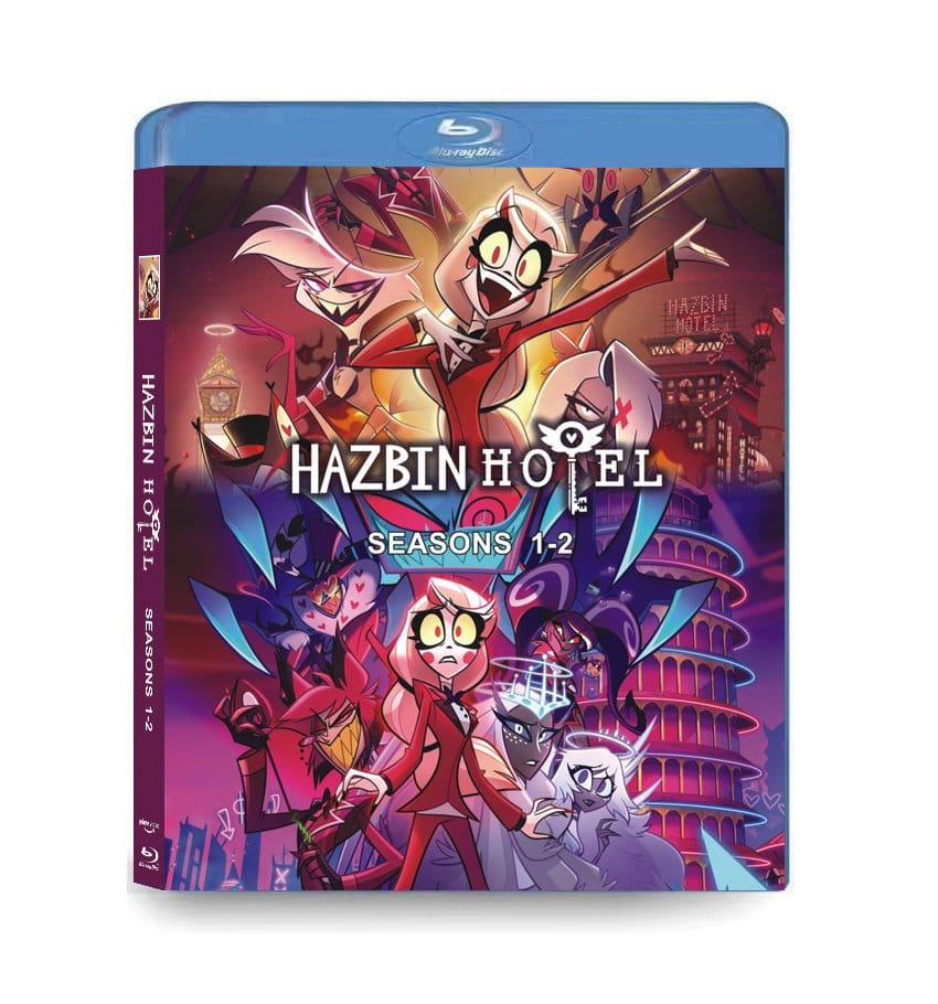 Hazbin Hotel: Seasons 1-2 (2024-2025) 3-Disc Set Blu-ray