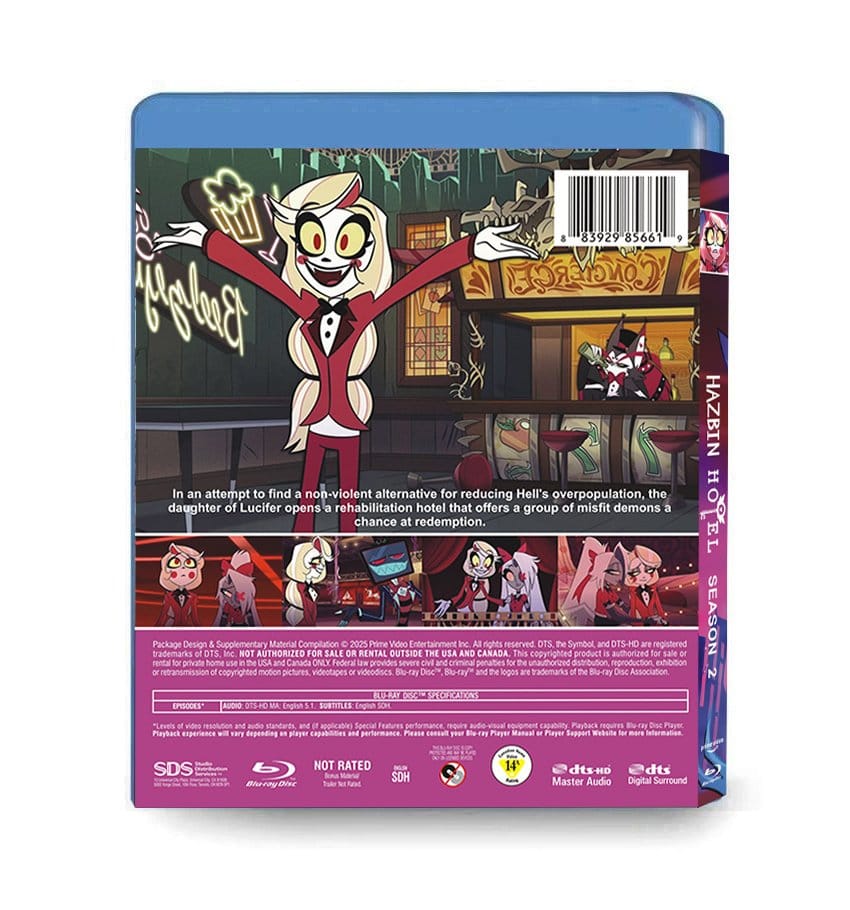 Hazbin Hotel: Season 2 (2025) 2-Disc Set Blu-ray - Image 2