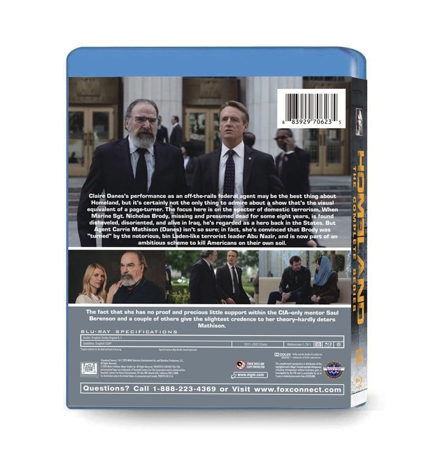 Homeland: The Complete Series (2011-2020) 8-Disc Set Blu-ray - Image 2